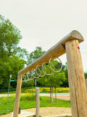 Introducing Playground Gymnastics Rings that promote active fun outdoors, offering an ideal...
