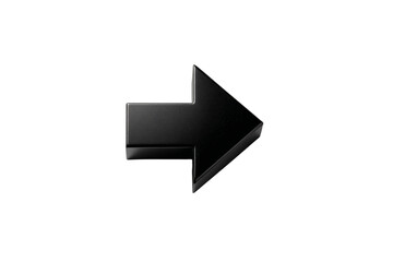 A black arrow pointing to the right