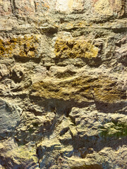 This beautiful natural stone wall texture features a variety of unique patterns and vibrant colors...