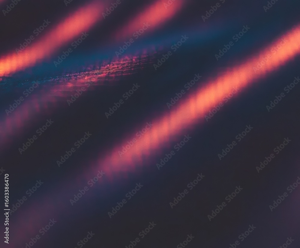 Aufkleber abstract light rays on dark background. colorful diagonal beams creating futuristic or cinematic eff