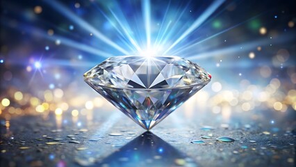 Sparkling Diamond Gemstone