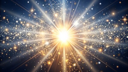 Bright Starburst in Space