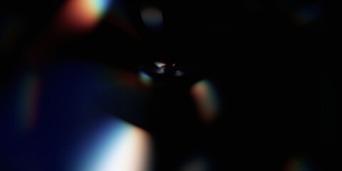 Abstract background with colorful glowing lights, 3d render