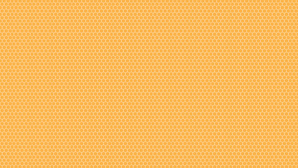 Yellow honey comb hexagonal design pattern background wallpaper