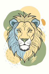 lion vector illustration