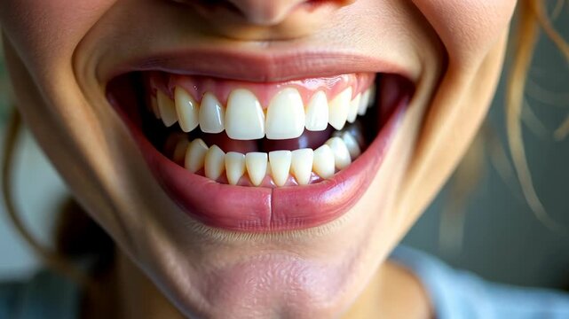 dental, tooth health, gum care. Oral hygiene. Teeth whiten over timely brushing. Gums strengthen with proper care. Regular cleaning prevents cavity formation.