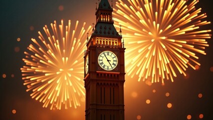 Mesmerizing New Year s Eve Celebration with Spectacular Fireworks Display by the River