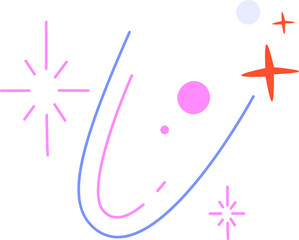 Abstract Line and Shape Composition