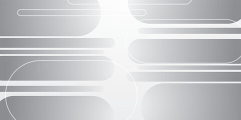 Obraz premium Abstract geometric black and white horizontal gradient background.