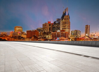 outdoor road skyline city building landscape night cityscape street travel
