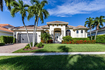 Luxury Real Estate Exterior on Marco Island Florida