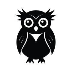 Black silhouette vector