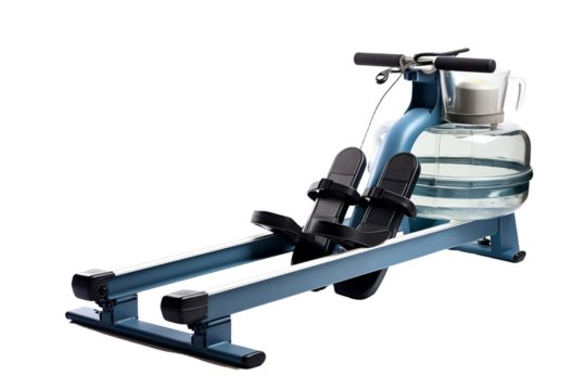 Exercise rower setup for endurance training