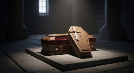 Funeral service coffins casket death burial ceremony memorial service remembrance wooden coffin final rest