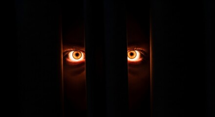 Creepy eyes dark horror spooky halloween fear scary night peeking hiding watching lurking shadow mysterious face