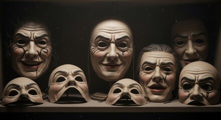 Creepy masks theatrical masks drama masks halloween masks scary masks venetian masks masquerade masks