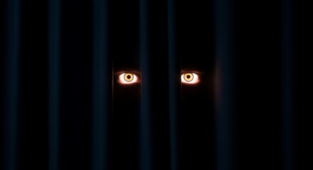 Eyes behind bars dark horror scary prison jail mysterious creepy spooky watching trapped captive