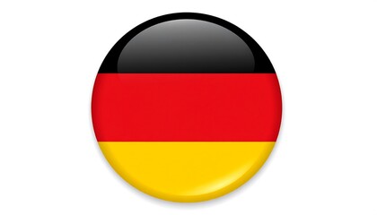 Circular German flag