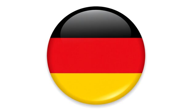 Circular German flag
