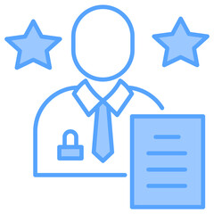 Competence Blue Icon