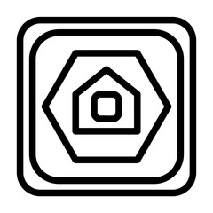 a set of icons containing directions and warnings such as arrows, danger warnings, files and so on