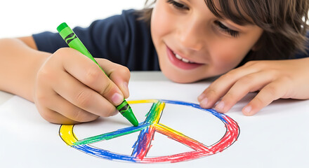 International day of peace: peace sign, doves, unity, harmony, protest