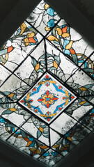 stained glass window