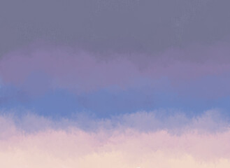 Dusk Sky Watercolor Background