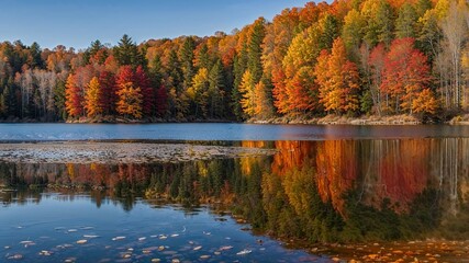 Obraz premium autumn in the mountains