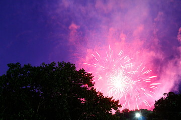 Fireworks Over Branson, Missouri, July 3, 2025