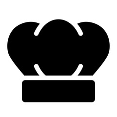 chef hat vector icon