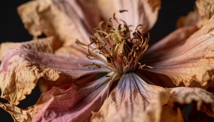 Close-up of a dried flower