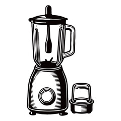 blender silhouette image with transparent background
