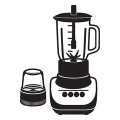 blender silhouette image with transparent background