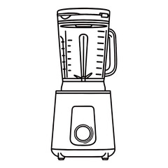 blender silhouette image with transparent background