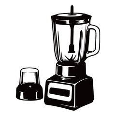 blender silhouette image with transparent background
