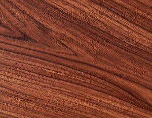 Obraz premium Close-up view of rich brown wood grain