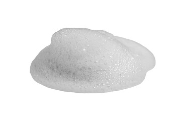  Soap bubbles in the background with a bathtub shot from above. An abstract is a transparent surface product.
