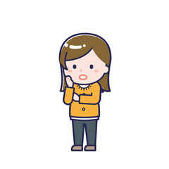 私服の大人／ななめ／女性 20