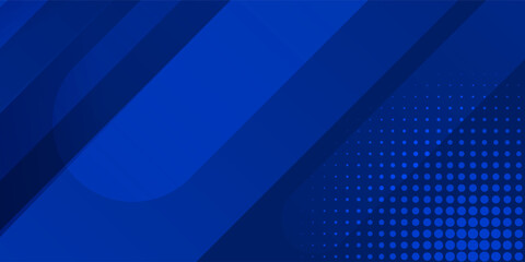 Abstract blue background with glowing geometric lines. Modern blue gradient square shape design. Futuristic technology concept. Suit for brochure, corporate, website, poster, banner, cover modern