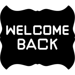 Welcome Back Icon