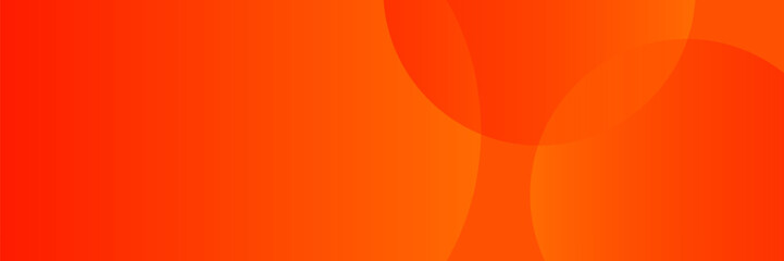 Abstract orange background with circles. modern design