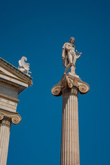 Statue in Athens Greece