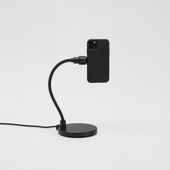 mobile phone on white background