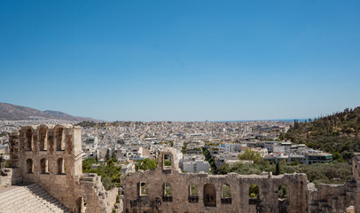 Obraz premium Greek skyline