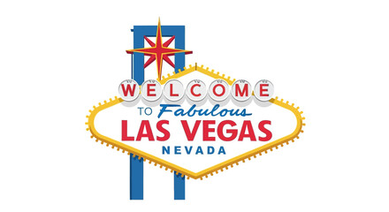 Iconic Welcome to Las Vegas Sign Celebrating Entertainment and Tourism Destination Nevada State