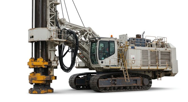 Large, heavy-duty drilling rig