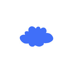 Fototapeta premium Cloud icon design vector illustration
