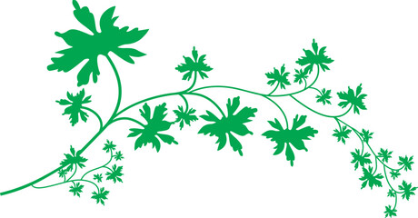 sketch vector illustration silhouette image design icon logo symbol tree branch plant hanging full of leaves artistic unique abstract modern classic vintage