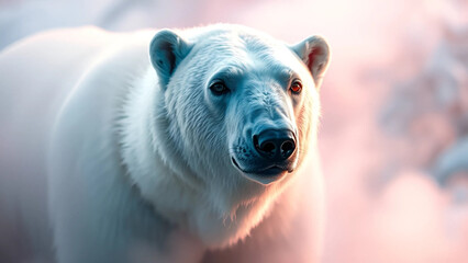 polar bear portrait